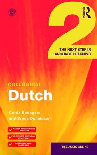 Cover image for Colloquial Dutch 2: The Next Step in Language Learning