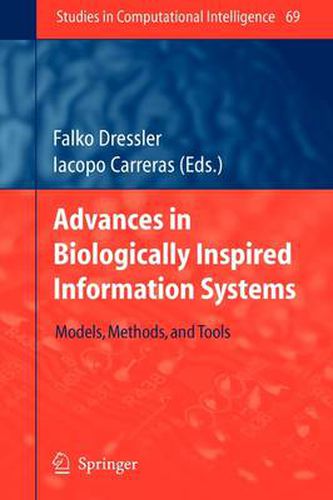 Cover image for Advances in Biologically Inspired Information Systems: Models, Methods, and Tools