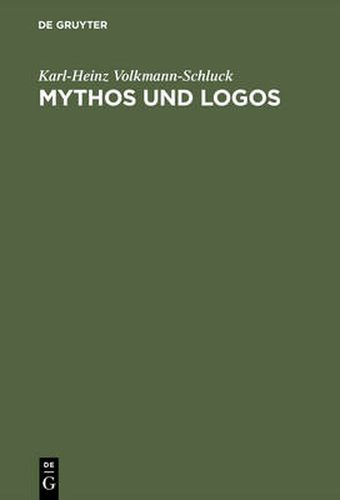 Cover image for Mythos und Logos