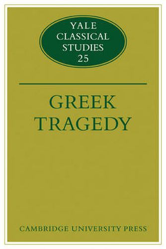 Cover image for Greek Tragedy