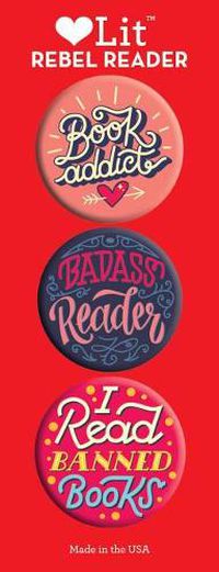 Cover image for Rebel Reader 3 Badge Set
