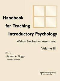 Cover image for Handbook for Teaching Introductory Psychology: Volume Ii