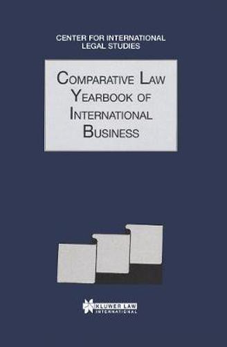 Cover image for Comparative Law Yearbook of International Business