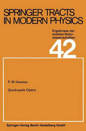 Cover image for Quadrupole Optics