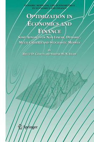 Cover image for Optimization in Economics and Finance: Some Advances in Non-Linear, Dynamic, Multi-Criteria and Stochastic Models