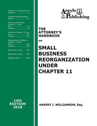 Cover image for The Attorney's Handbook on Small Business Reorganization Under Chapter 11