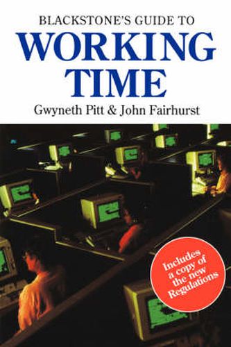 Cover image for Blackstone's Guide to Working Time