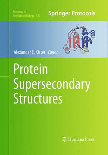 Cover image for Protein Supersecondary Structures