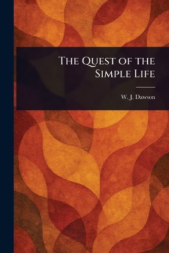 Cover image for The Quest of the Simple Life