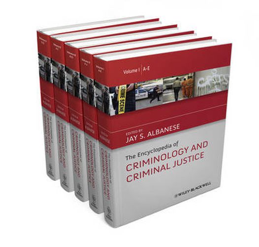 Cover image for The Encyclopedia of Criminology and Criminal Justice