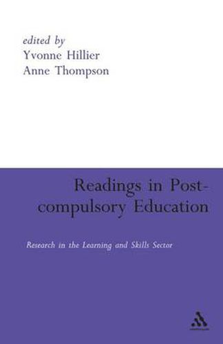 Cover image for Readings in Post-compulsory Education