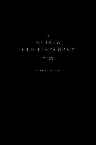 Cover image for The Hebrew Old Testament, Reader's Edition
