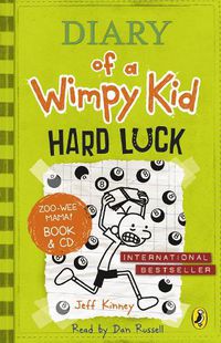 Cover image for Diary of a Wimpy Kid: Hard Luck book & CD
