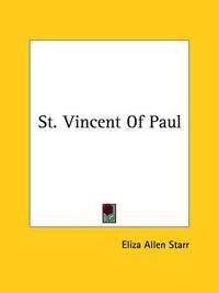 Cover image for St. Vincent of Paul