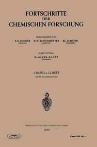 Cover image for Fortschritte der Chemischen Forschung