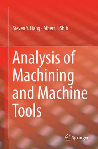 Cover image for Analysis of Machining and Machine Tools