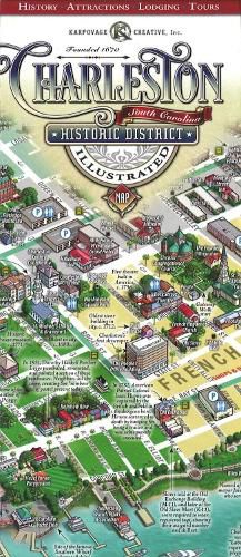 Cover image for Charleston S.C Historic District Illustrated Map