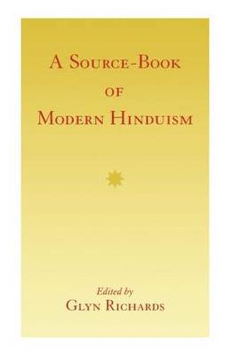 Cover image for A Source-Book of Modern Hinduism