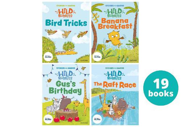 Cover image for Stories for Maths: EYFS: Wild Buddies (19 book pack)
