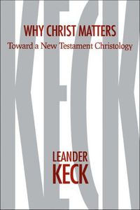 Cover image for Why Christ Matters: Toward a New Testament Christology