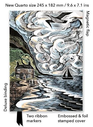 Cover image for Angela Harding: Curlew Cry (Foiled Quarto Journal)