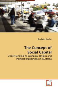 Cover image for The Concept of Social Capital