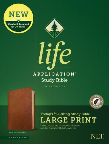 Cover image for NLT Life Application Study Bible, Third Edition, Large Print