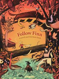 Cover image for Follow Finn: A search-and-find maze book