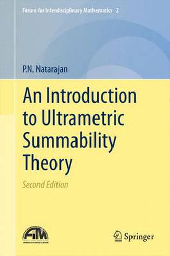Cover image for An Introduction to Ultrametric Summability Theory