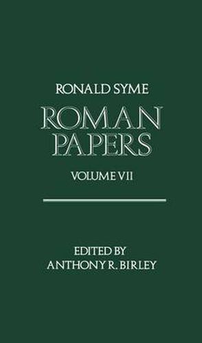 Cover image for Roman Papers