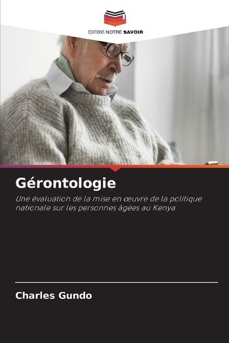 Cover image for Gerontologie
