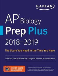 Cover image for AP Biology Prep Plus 2018-2019: 2 Practice Tests + Study Plans + Targeted Review & Practice + Online