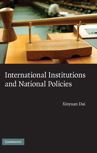 Cover image for International Institutions and National Policies