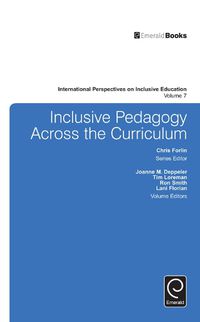 Cover image for Inclusive Pedagogy Across the Curriculum