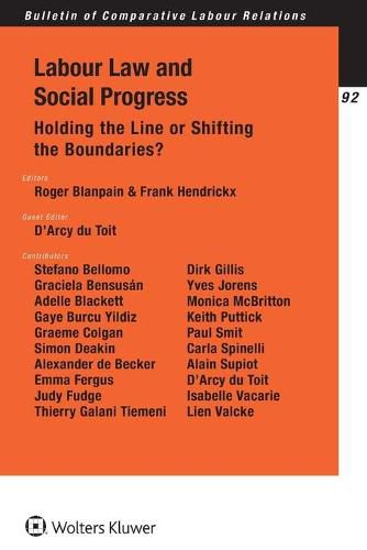 Cover image for Labour Law and Social Progress: Holding the Line or Shifting the Boundaries?