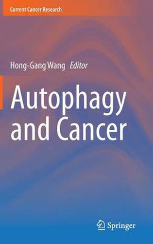 Cover image for Autophagy and Cancer