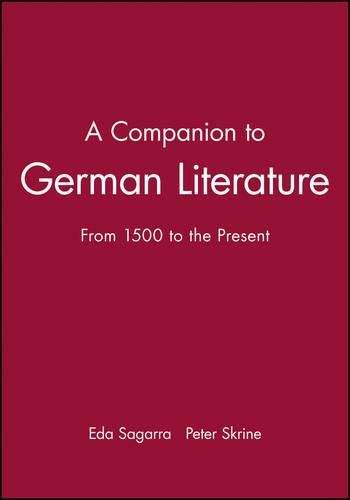 Cover image for A Companion to German Literature