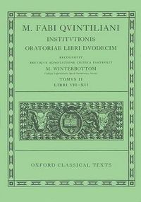 Cover image for Quintilian - Institutionis Oratoriae
