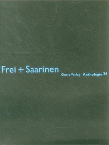 Cover image for Frei + Saarinen: Anthologie 26