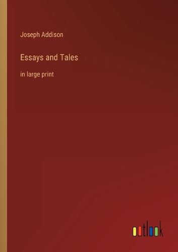 Cover image for Essays and Tales