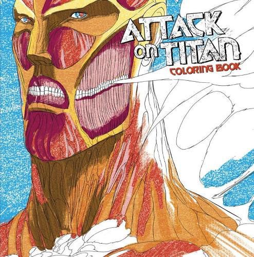 Cover image for Attack On Titan Adult Coloring Book