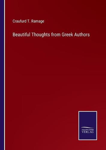 Cover image for Beautiful Thoughts from Greek Authors