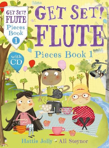 Cover image for Get Set! Flute Pieces Book 1 with CD