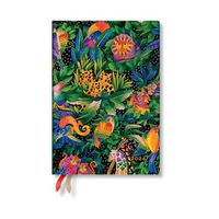 Cover image for Jungle Song (Whimsical Creations) Midi 12-month Dayplanner 2024