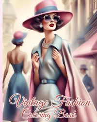 Cover image for Vintage Fashion Coloring Book