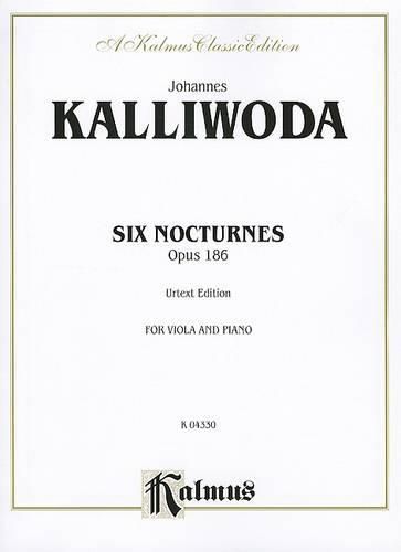 Cover image for Six Nocturnes, Op. 186