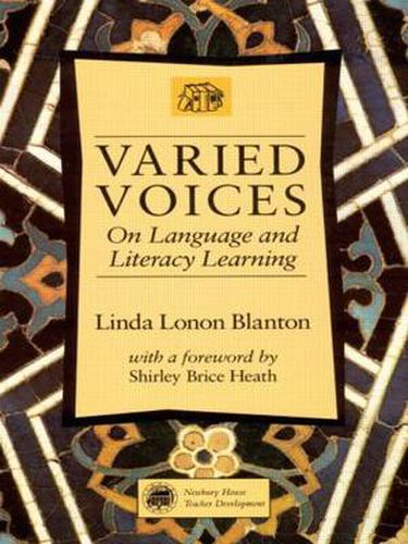 Cover image for Varied Voices: On Language and Literacy Learning
