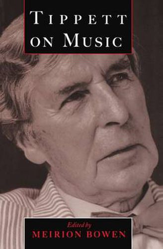 Cover image for Tippett on Music