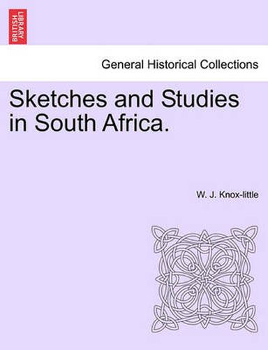 Cover image for Sketches and Studies in South Africa.