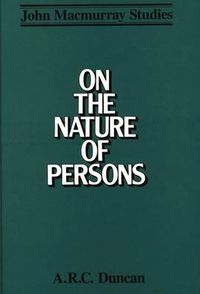 Cover image for On the Nature of Persons